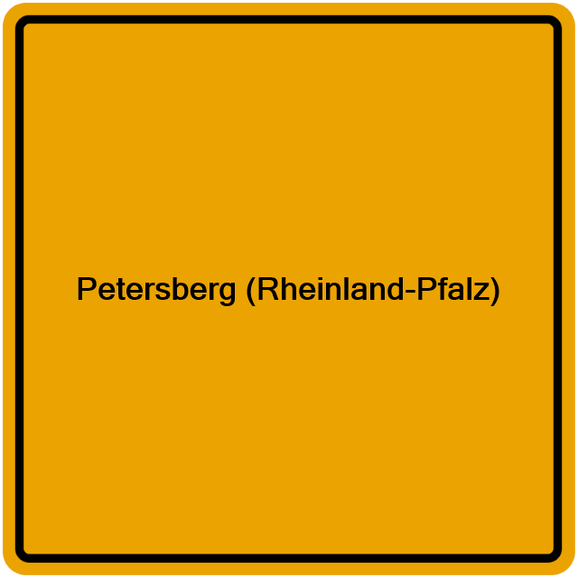 Einwohnermeldeamt24 Petersberg (Rheinland-Pfalz)